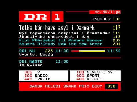 dr tekst tv 110|Hvordan får jeg adgang til tekst.